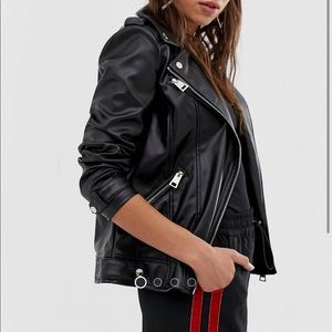 River Island leather jacket